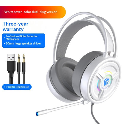 Pink Crystal Gaming Headset Kabelgebunden - Over-Ear für PC & Laptop